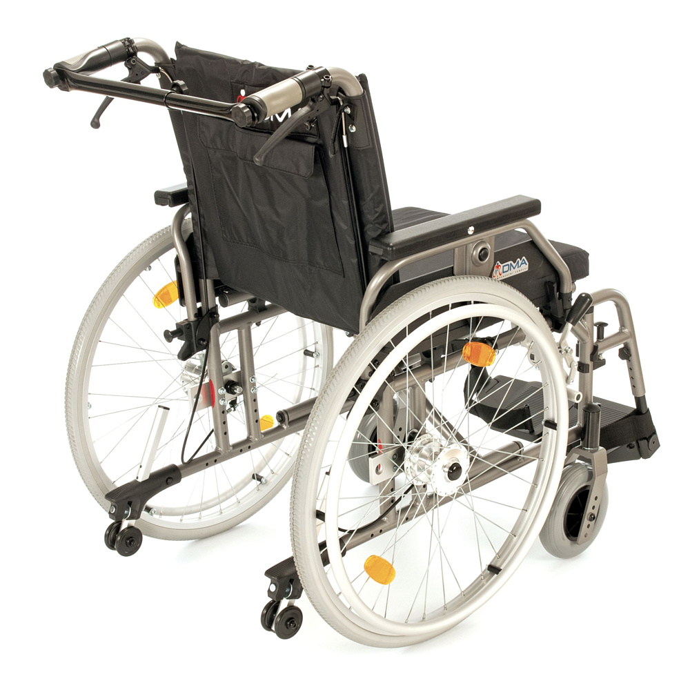 318-23 Invalidní vozík s brzdami - Obrázek 2