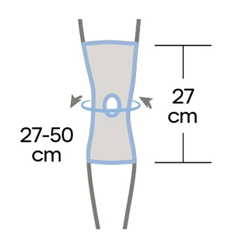 ATXOS 700 Ortéza kolena Airtex OneSize - Obrázek 7