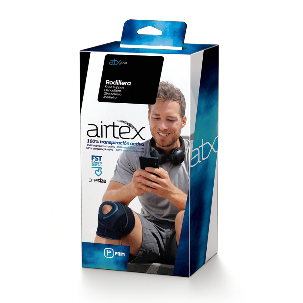 ATXOS 703 Ortéza kolena Airtex OneSize nízká - Obrázek 4