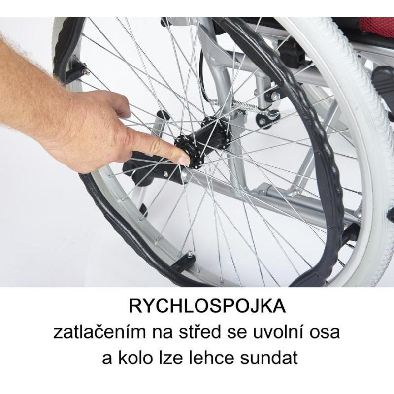 Timago Classic PK (H011) 46 cm mechanický invalidní vozík - Obrázek 3