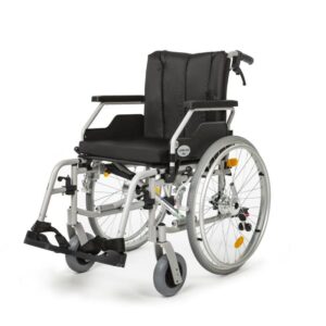 LightMan Start Plus Invalidní vozík s brzdami pro doprovod