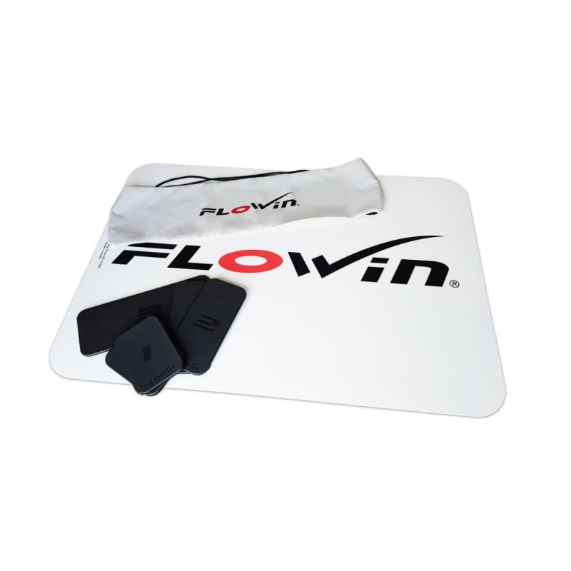 Flowin Sport white cvičební podložka
