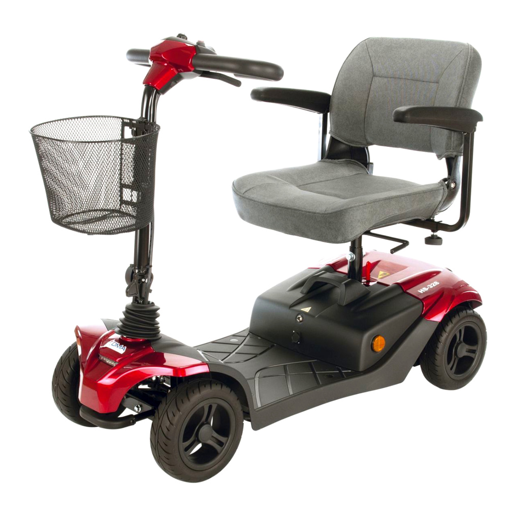 HS-328 RED Elektrický čtyřkolový skútr